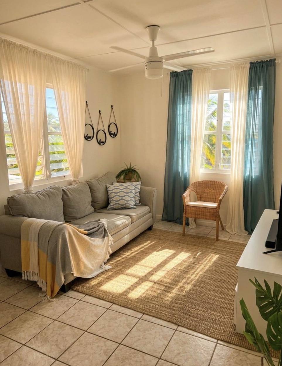 Sala de estar de Villa 1