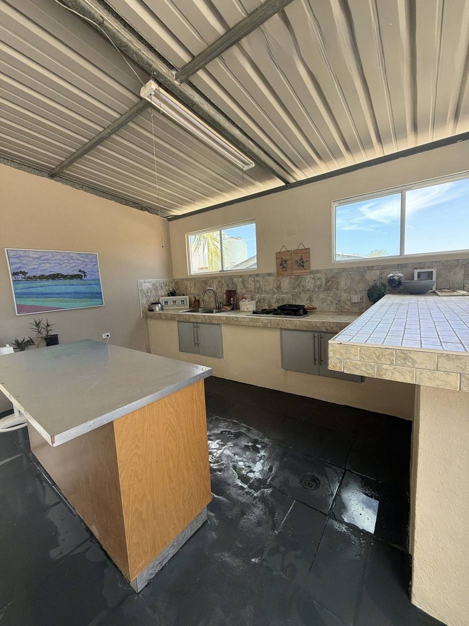 Cocina exterior de Villa 2